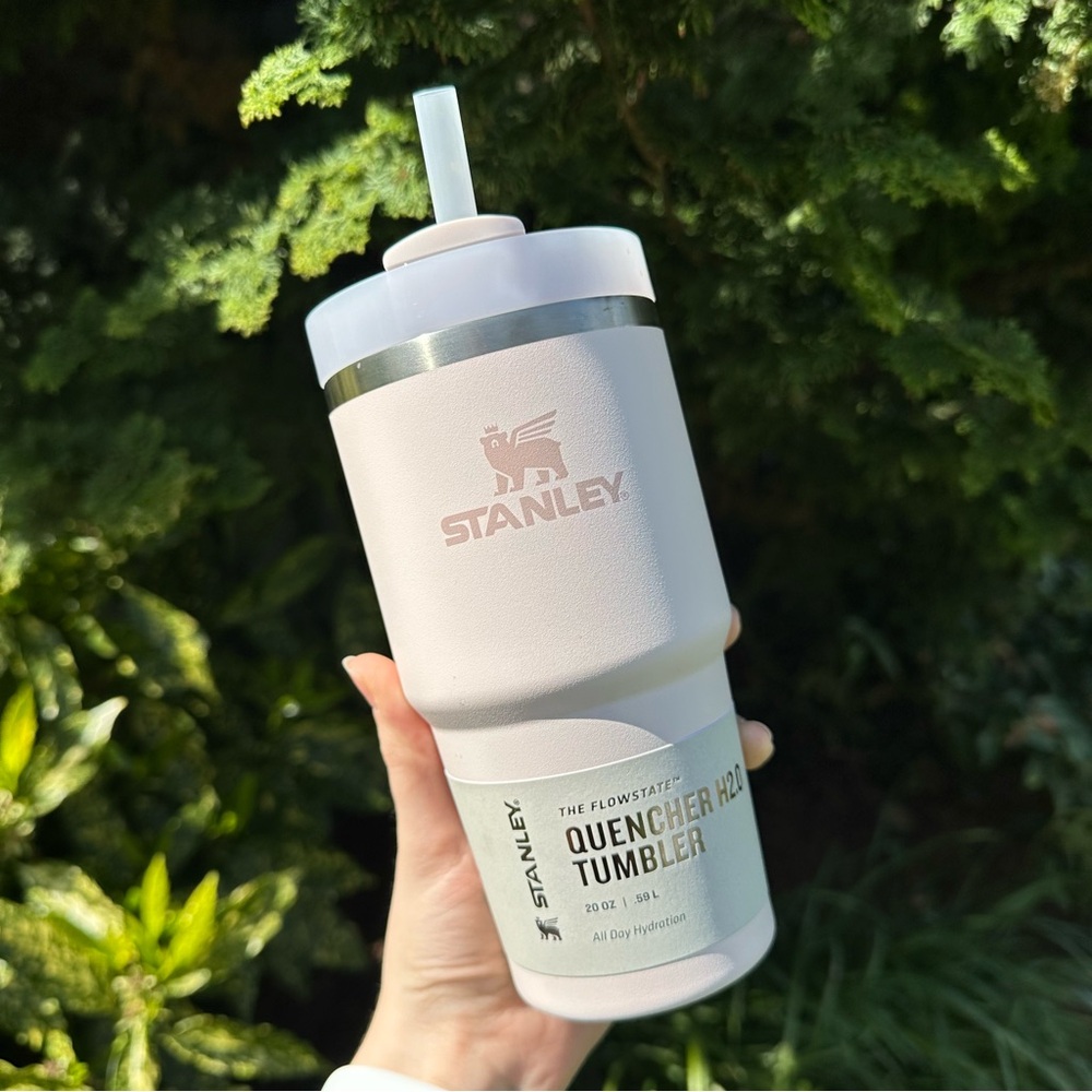 Stanley 20oz Stainless Steel H2.0 FlowState Quencher Tumbler Rose Quartz Pink